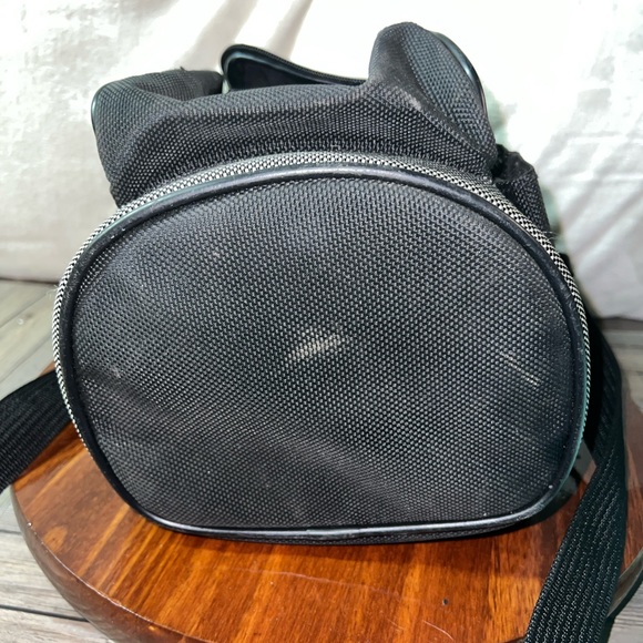 Travelers Club Lunch bag/cooler golf Club Mini Clip on Bag black gray pockets - Picture 9 of 9